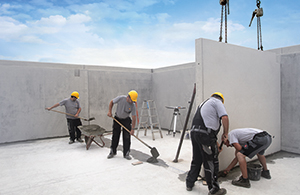 Raumgewinn durch dünne Beton-Fertigwände